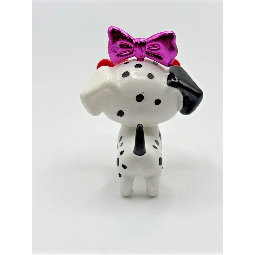 2022‎ Barbie Extra Doll White & Black Puppy Dog Red Heart Glasses Dalmatian Toy